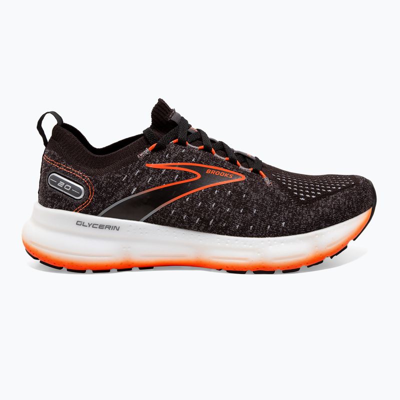 Мъжки обувки за бягане BROOKS Glycerin StealthFit 20 black/red 1103841D003 10