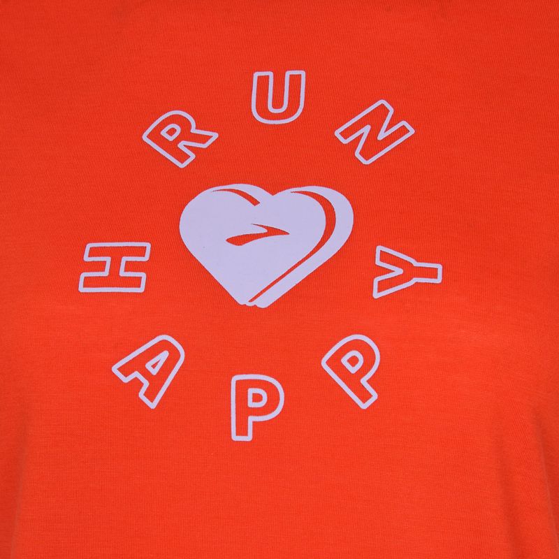 Дамска тениска Brooks Distance Graphic jamberry/love run 3