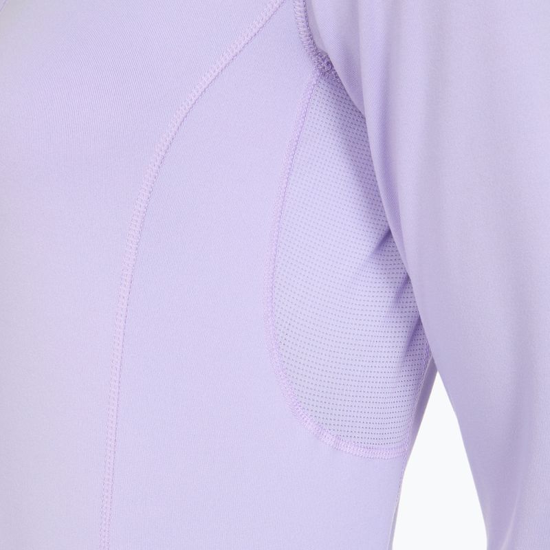 Дамски Brooks Dash 1/2 Zip violet dash running sweatshirt 3