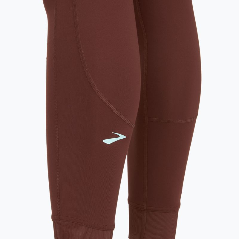 Дамски клинове за бягане Brooks Momentum Thermal Tight raisin 3