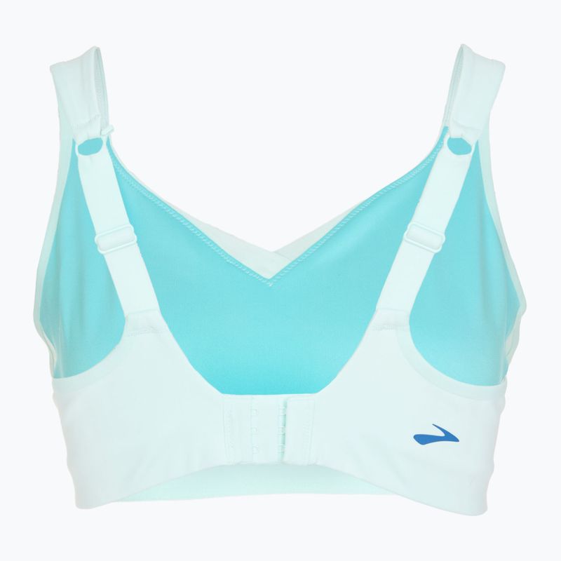 Brooks Convertible Sports Bra синьо/лилаво тренировъчен сутиен 2