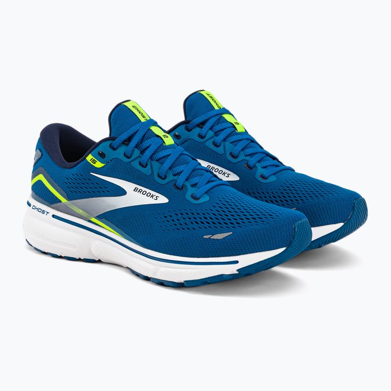 Brooks Ghost 15 мъжки обувки за бягане, синьо 1103931D482 4