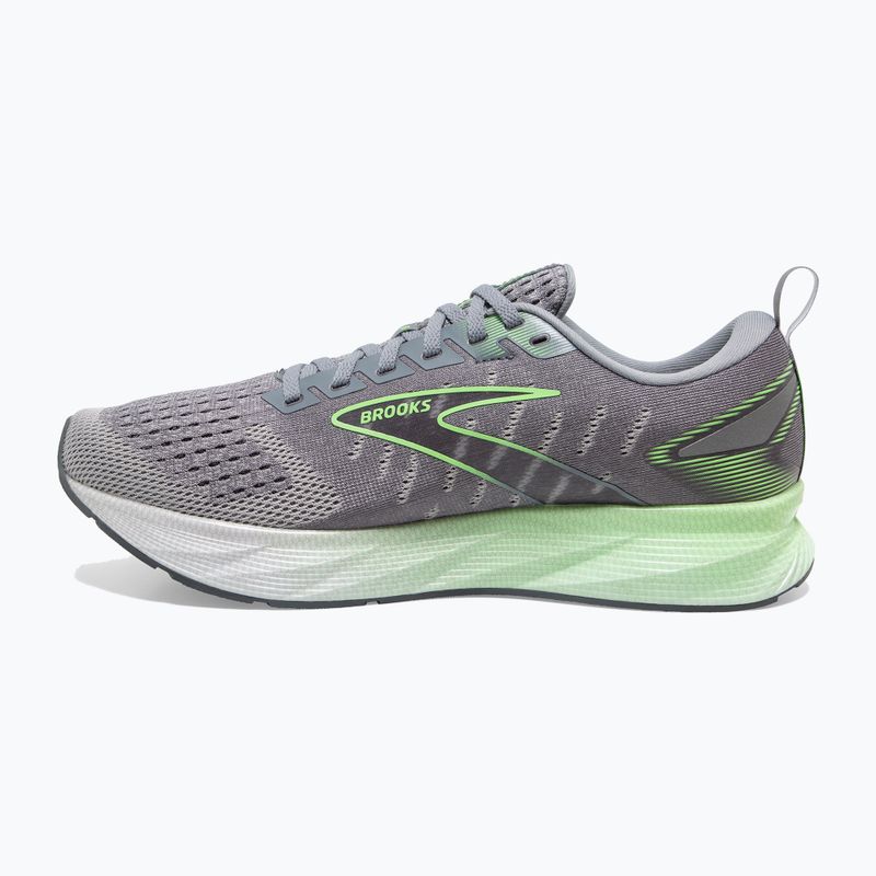 Brooks Levitate 6 мъжки обувки за бягане primer grey/neon green 12