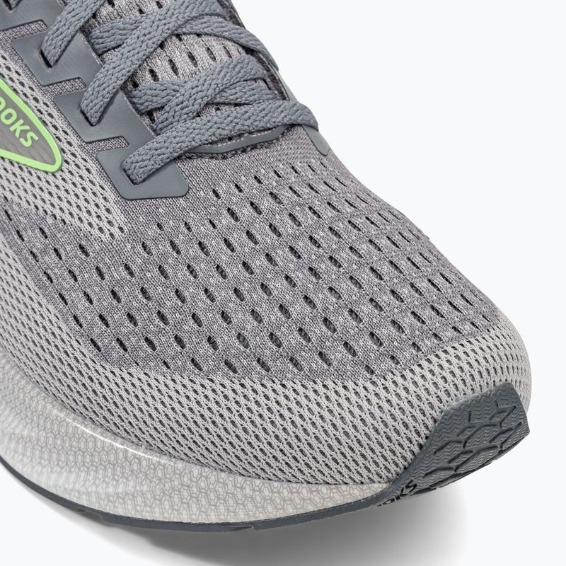 Brooks Levitate 6 мъжки обувки за бягане primer grey/neon green 7