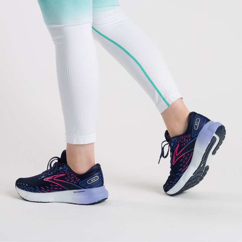 Дамски обувки за бягане Brooks Glycerin 20 navy blue 1203691B460 4