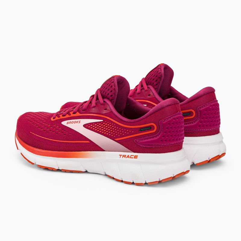 Brooks Trace 2 дамски обувки за бягане червени 1203751B630 3