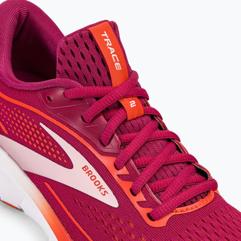 Brooks Trace 2 дамски обувки за бягане червени 1203751B630 8