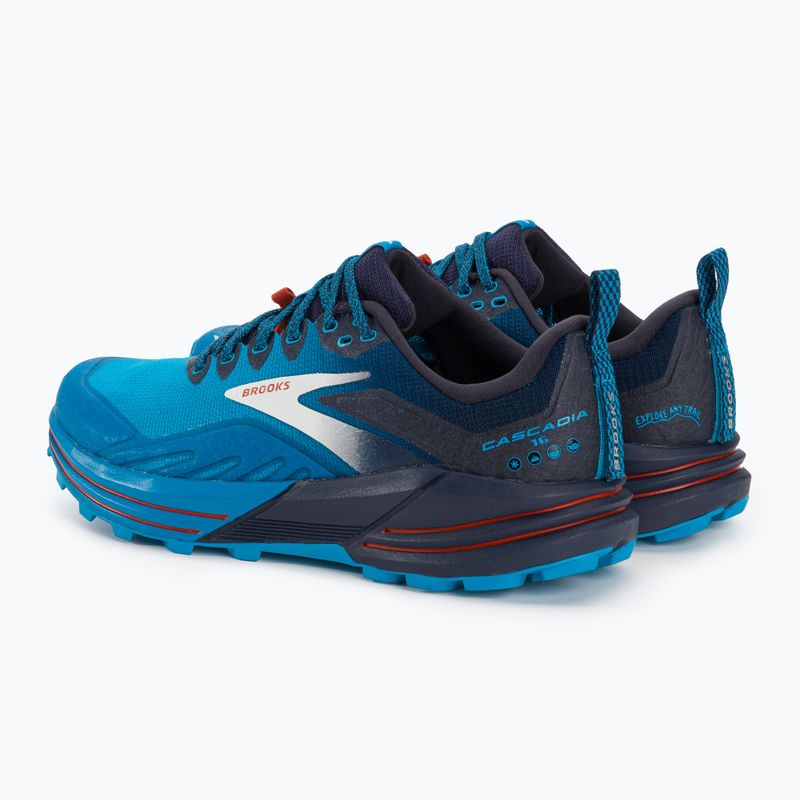 Brooks Cascadia 16 мъжки обувки за бягане peacoat/atomic blue/rooibos 4