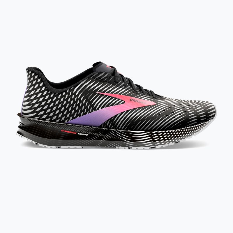Дамски обувки за бягане Brooks Hyperion Tempo черни/коралови/лилави 11