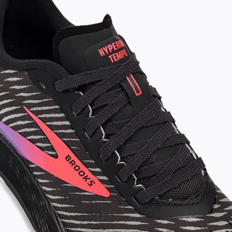 Дамски обувки за бягане Brooks Hyperion Tempo черни/коралови/лилави 8