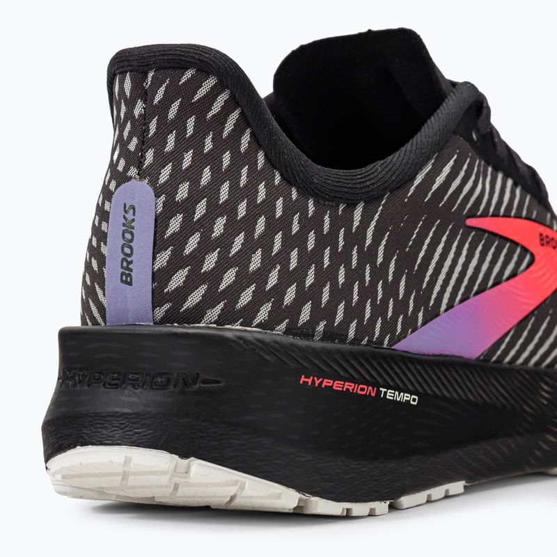 Дамски обувки за бягане Brooks Hyperion Tempo черни/коралови/лилави 9