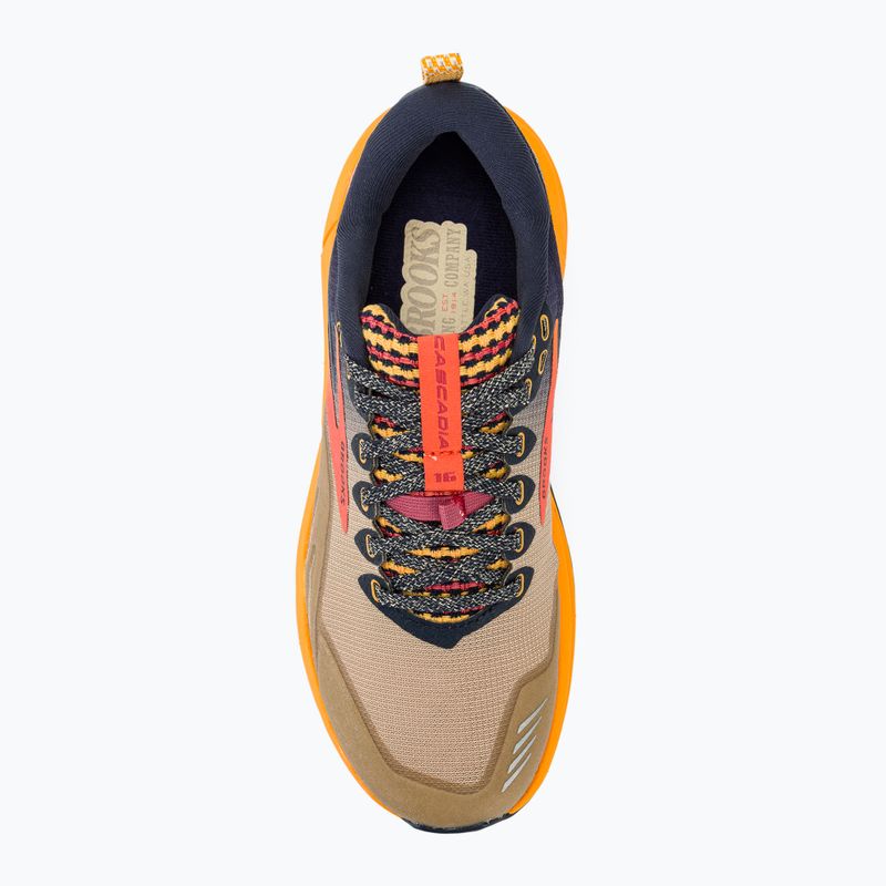 Дамски обувки за бягане Brooks Cascadia 16 peacoat/atomic blue/roobios 5