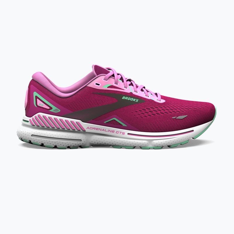 Дамски обувки за бягане Brooks Adrenaline GTS 23 pink/festival fuchsia/black 12