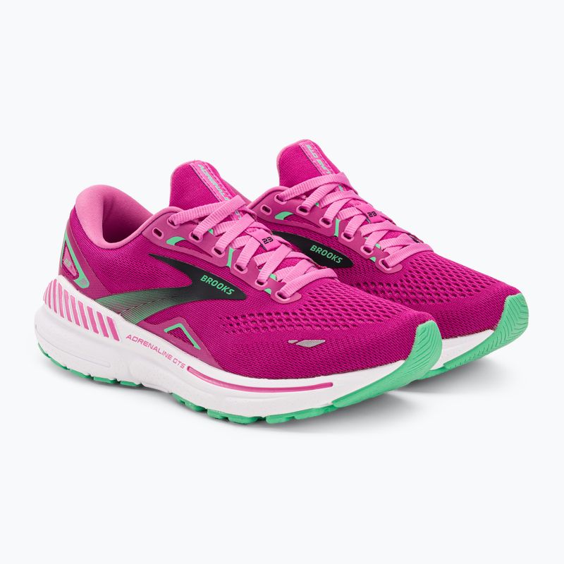 Дамски обувки за бягане Brooks Adrenaline GTS 23 pink/festival fuchsia/black 4