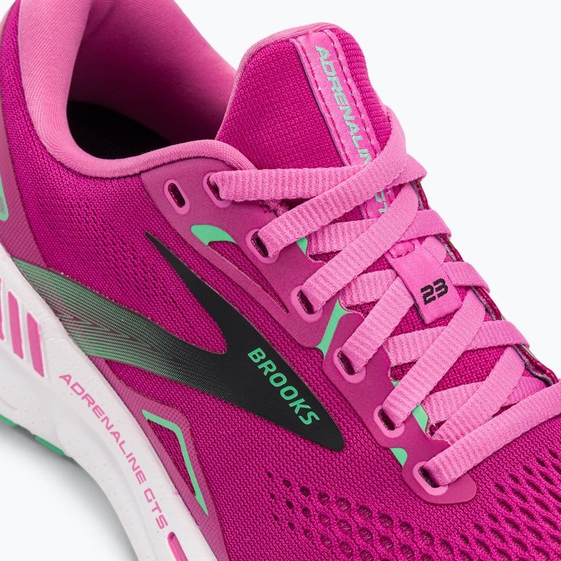 Дамски обувки за бягане Brooks Adrenaline GTS 23 pink/festival fuchsia/black 8