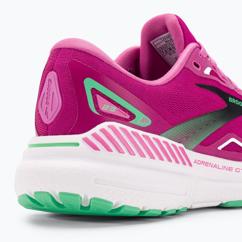 Дамски обувки за бягане Brooks Adrenaline GTS 23 pink/festival fuchsia/black 9