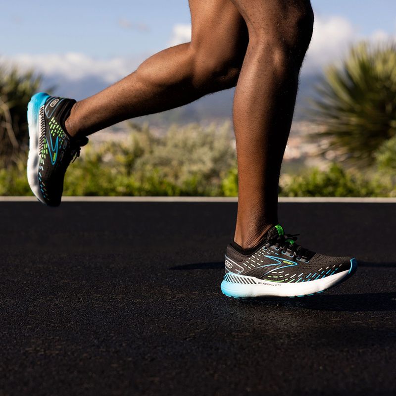 Мъжки обувки за бягане Brooks Glycerin 20 black/hawaiian ocean/green 13