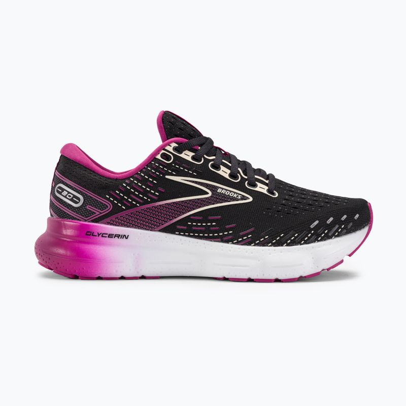 Дамски обувки за бягане Brooks Glycerin 20 black/fuchsia/linen 2