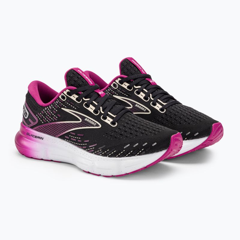 Дамски обувки за бягане Brooks Glycerin 20 black/fuchsia/linen 6