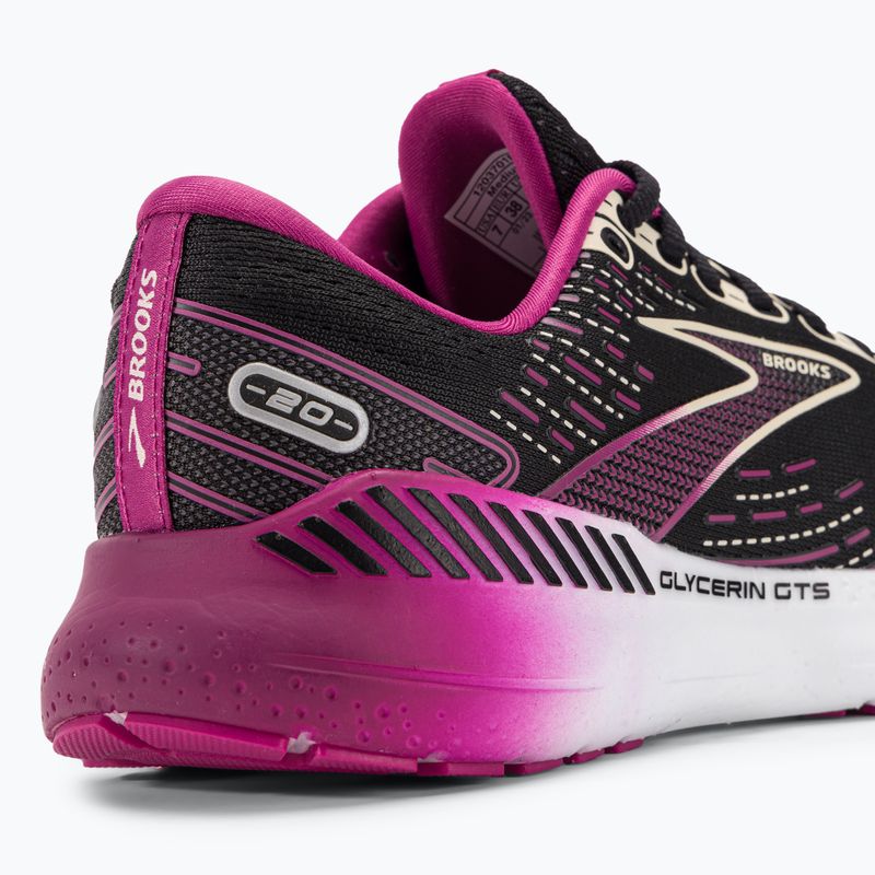 Дамски обувки за бягане Brooks Glycerin GTS 20 black/fuchsia/linen 11