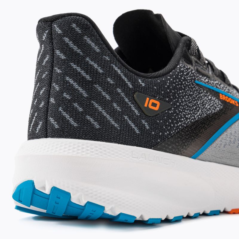 Brooks Launch 10 мъжки обувки за бягане черно/атомично синьо/карамелено ибис 10