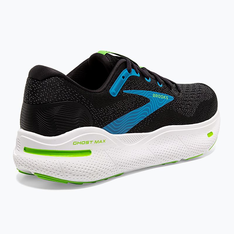 Мъжки обувки за бягане Brooks Ghost Max black/atomic blue/jasmine 10