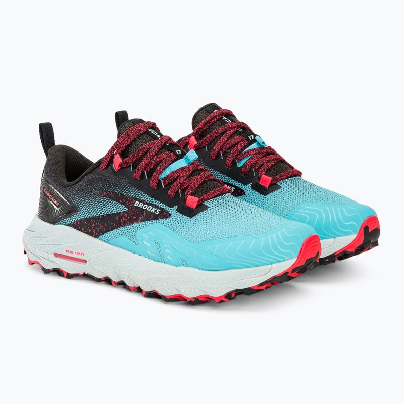 Дамски обувки за бягане Brooks Cascadia 17 blueefish/black/diva pink 5
