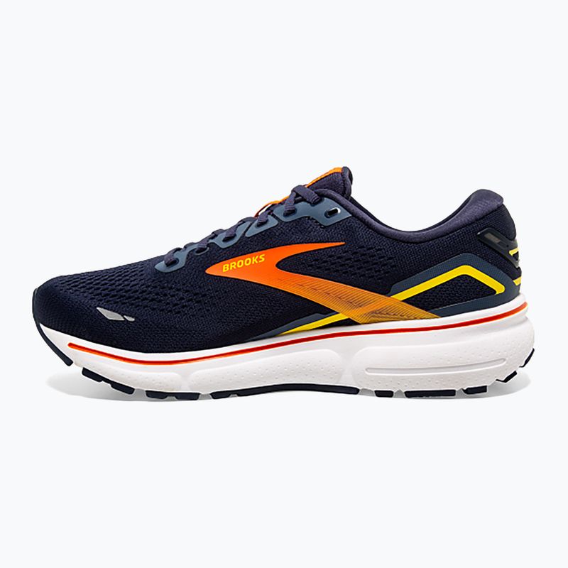 Brooks Ghost 15 мъжки обувки за бягане peacoat/red/yellow 9