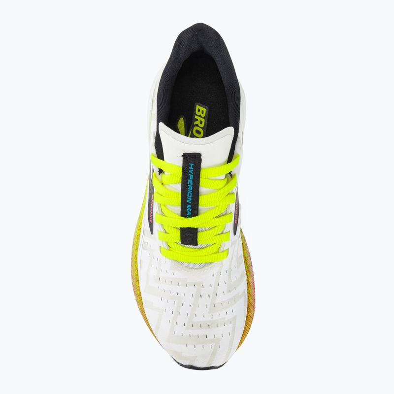 Дамски обувки за бягане Brooks Hyperion Max white/black/nightlife 7