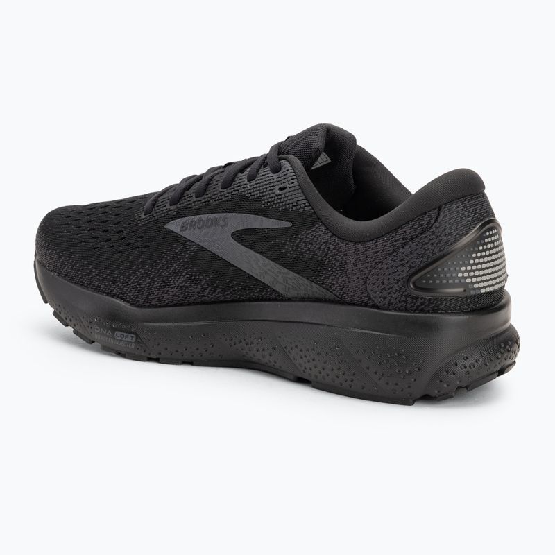 Мъжки обувки за бягане Brooks Ghost 16 wide fit black/black/ebony 3