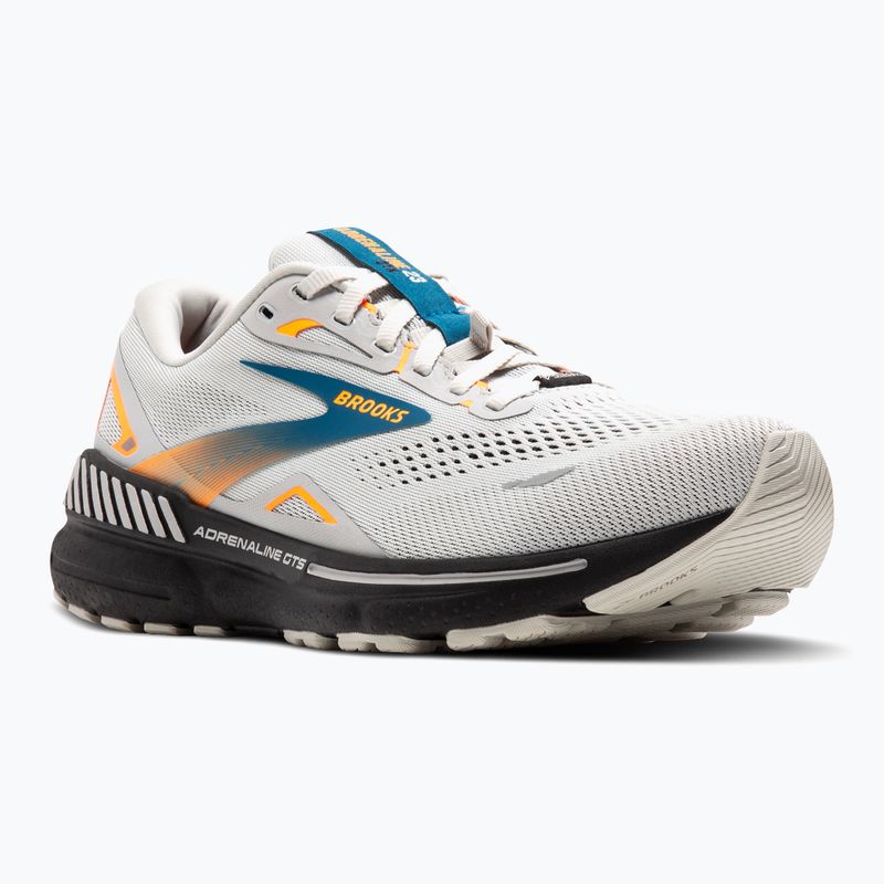 Мъжки обувки за бягане Brooks Adrenaline GTS 23 GTX oyster mushroom/orange/blue 8