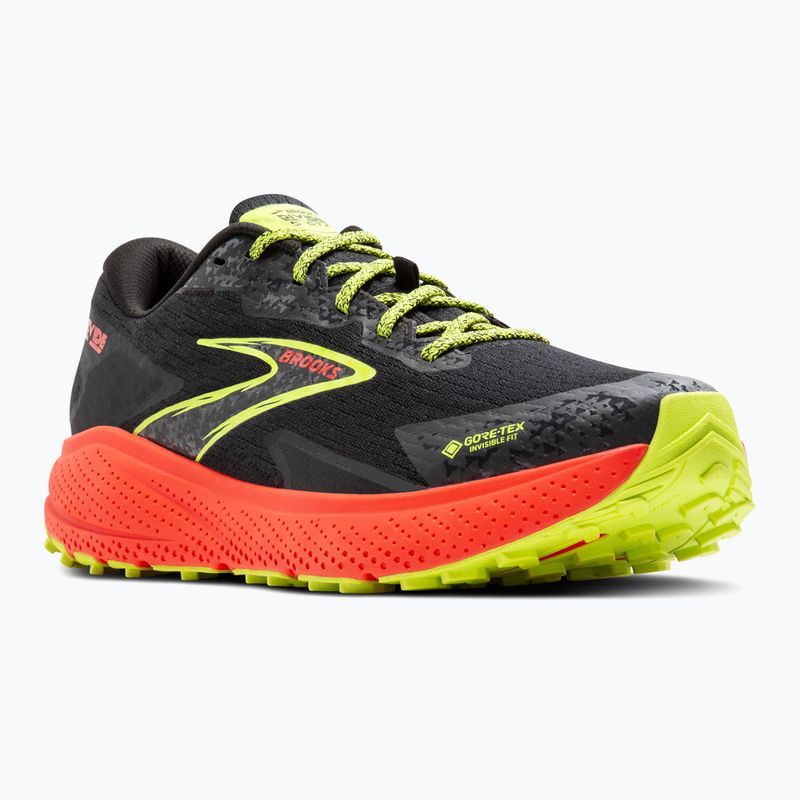 Мъжки обувки за бягане Brooks Divide 5 GTX black/cherry/lime 8