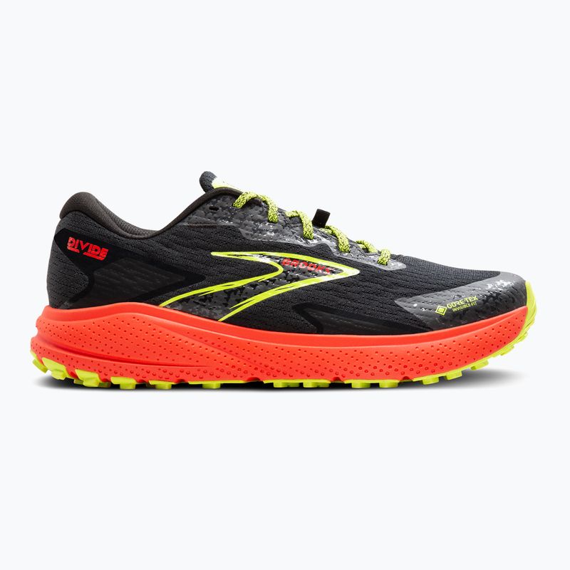 Мъжки обувки за бягане Brooks Divide 5 GTX black/cherry/lime 9