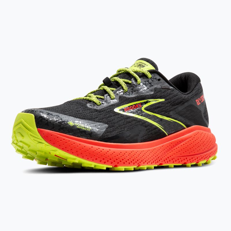 Мъжки обувки за бягане Brooks Divide 5 GTX black/cherry/lime 12