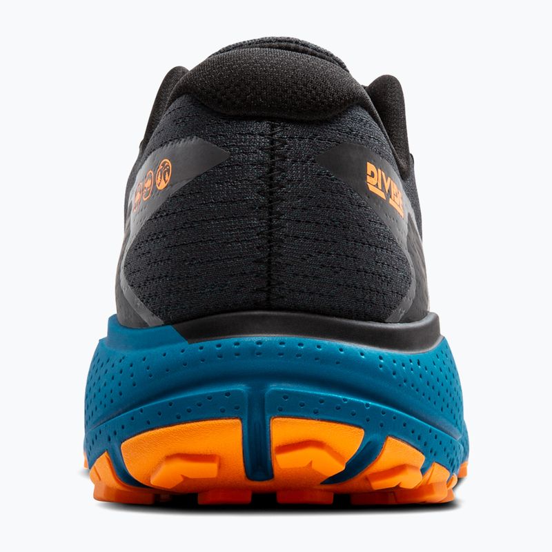 Мъжки обувки за бягане Brooks Divide 5 ebony/blue sapphire/orange 11