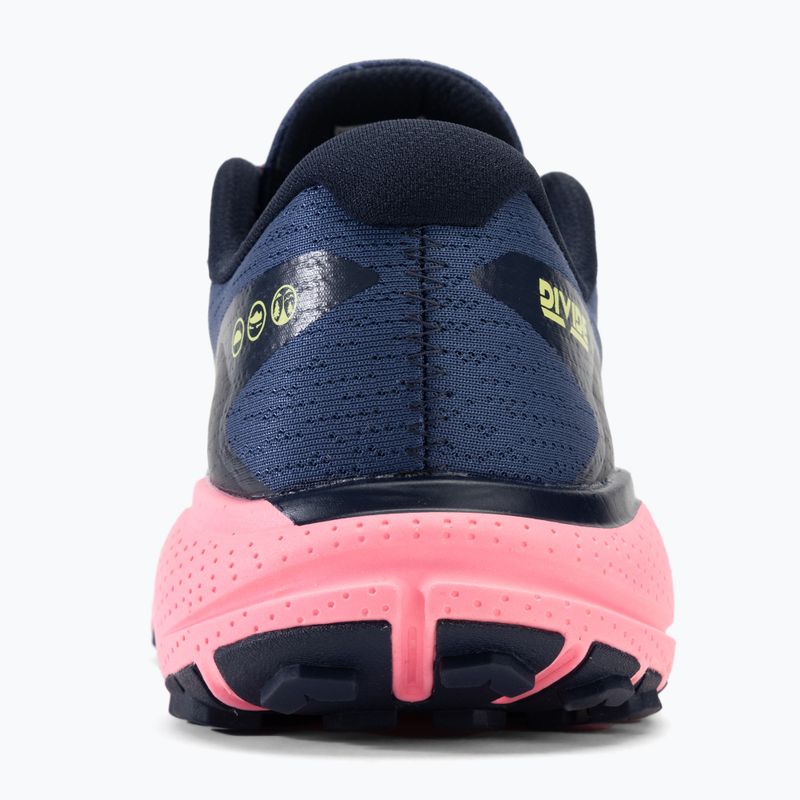 Дамски обувки за бягане Brooks Divide 5 grey blue/pink/lime 6