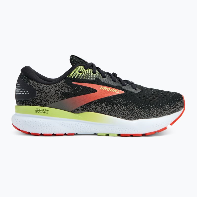 Мъжки обувки за бягане Brooks Ghost 16 GTX black/mandarin red/green 2