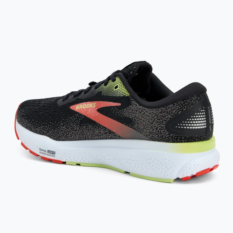 Мъжки обувки за бягане Brooks Ghost 16 GTX black/mandarin red/green 3