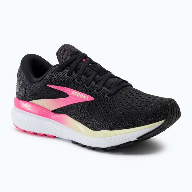 Дамски обувки за бягане Brooks Ghost 16 black/pink/yellow