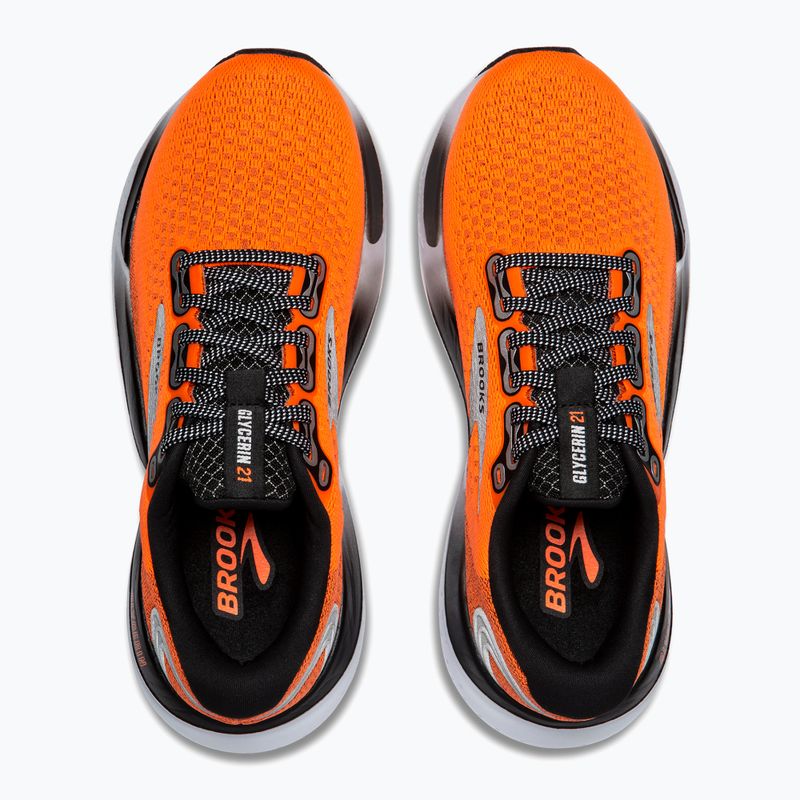 Мъжки обувки за бягане Brooks Glycerin 21 orange/black/white 14