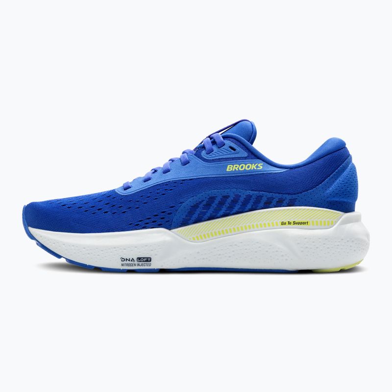 Мъжки обувки за бягане Brooks Adrenaline GTS 24 cobalt/neo yellow/peacoat 10