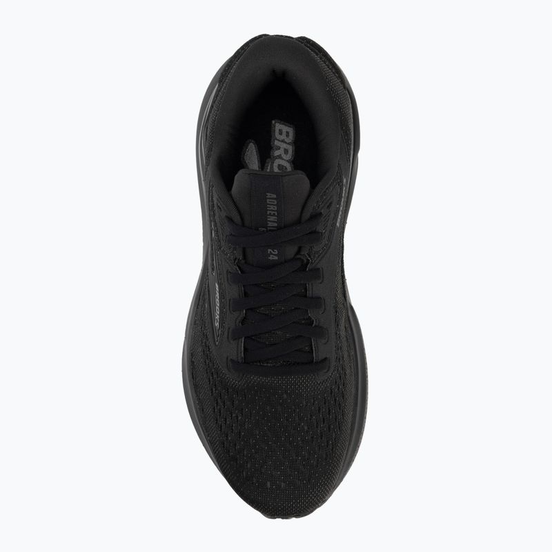 Дамски обувки за бягане Brooks Adrenaline GTS 24 black/black/ebony 5