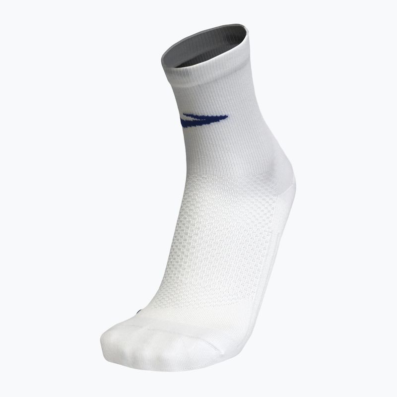 Brooks Elite бели/кобалтови чорапи