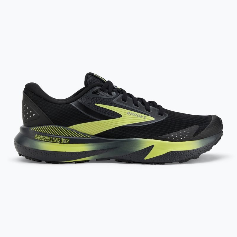 Мъжки обувки за бягане Brooks Adrenaline GTS 24 Weatherized black/ebony/new yellow 2