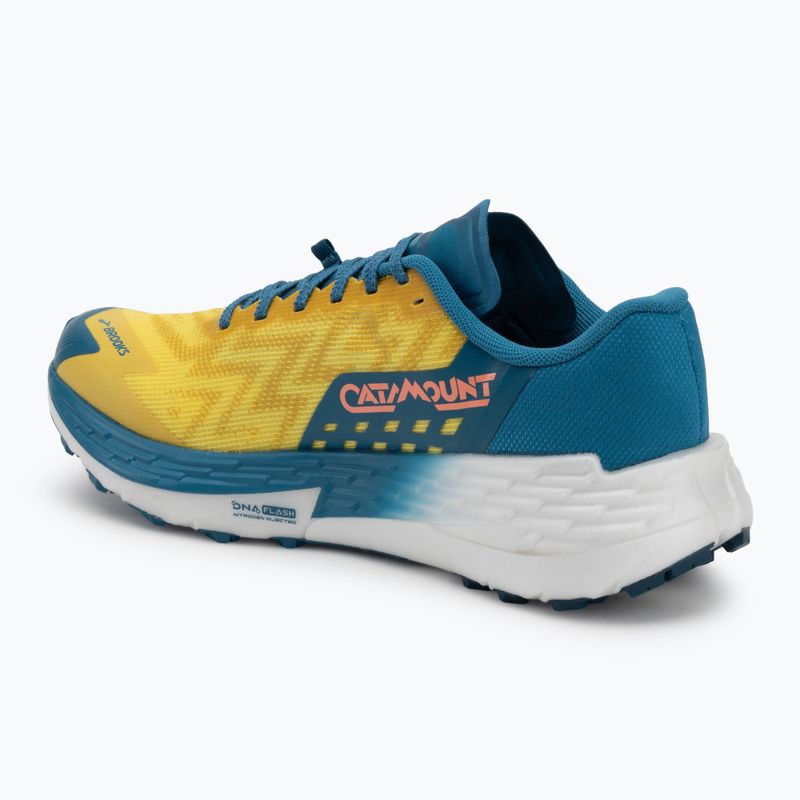 Brooks Catamount 4 мъжки обувки за бягане quince/ celestial/neo ember 3