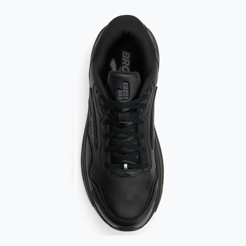 Мъжки обувки Brooks Ghost Max Leather black/black 5