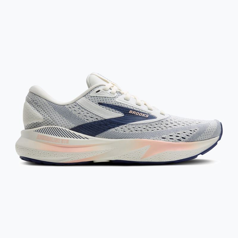 Дамски маратонки Brooks Adrenaline GTS 24 сиво/синя панделка/персикова 9