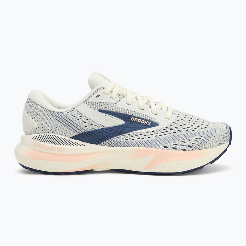 Дамски маратонки Brooks Adrenaline GTS 24 сиво/синя панделка/персикова 2