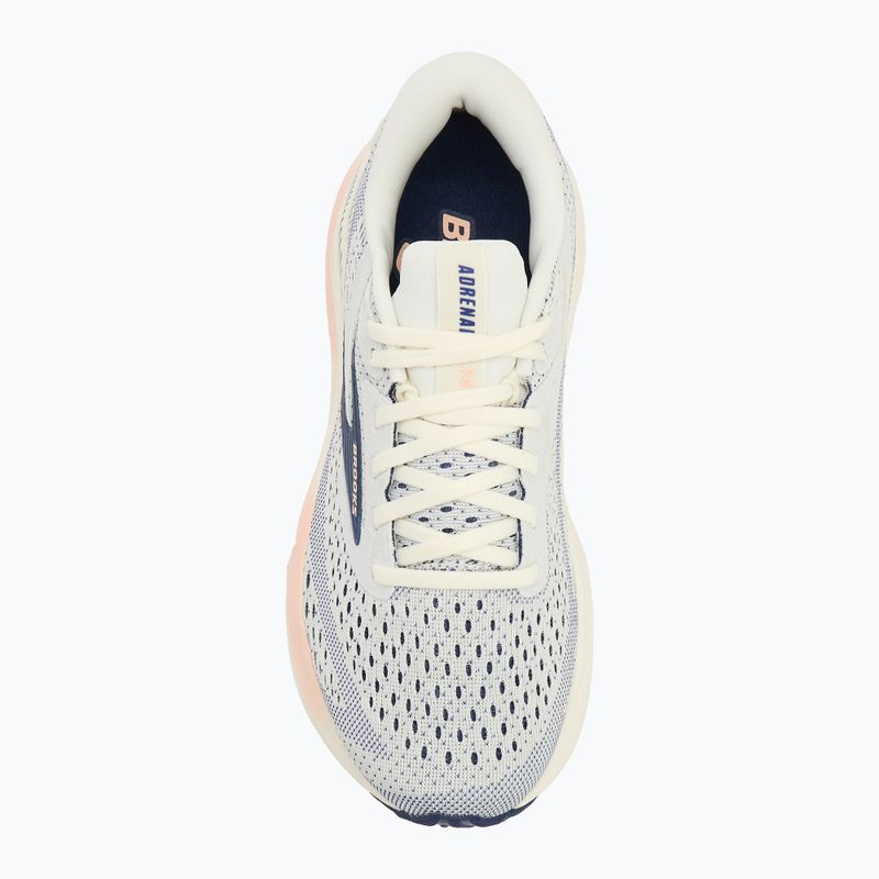 Дамски маратонки Brooks Adrenaline GTS 24 сиво/синя панделка/персикова 5