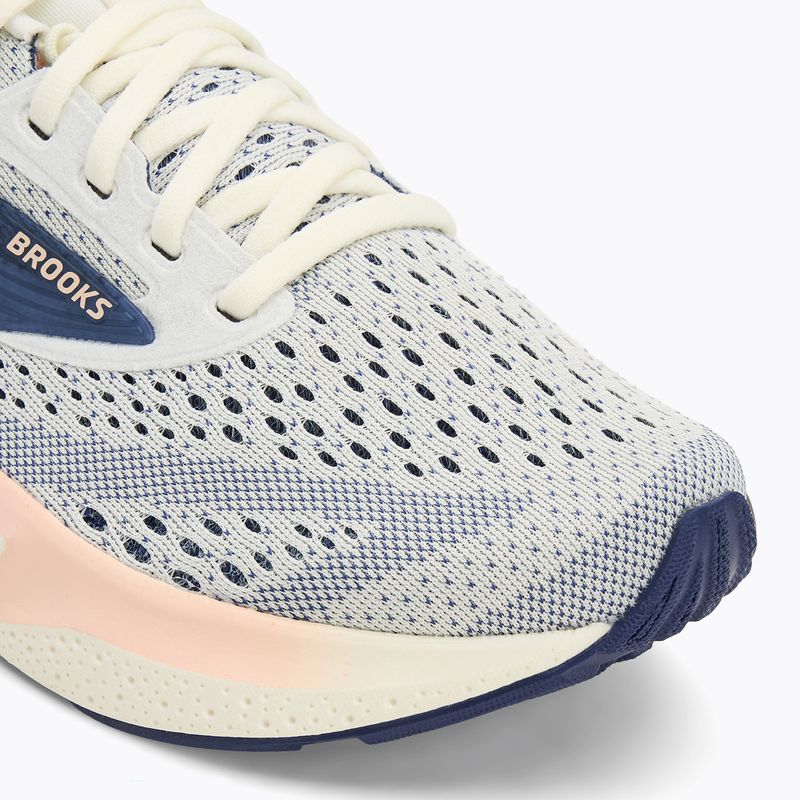 Дамски маратонки Brooks Adrenaline GTS 24 сиво/синя панделка/персикова 7